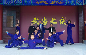武当山精武武校学生风采