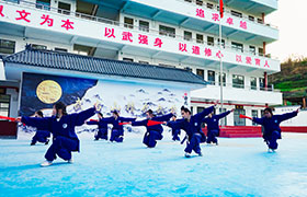 武当山精武武校学生风采