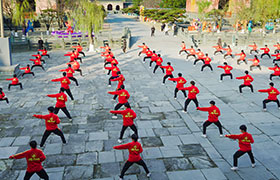 武当山精武武校学生风采