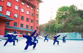 武当山精武武校学生风采