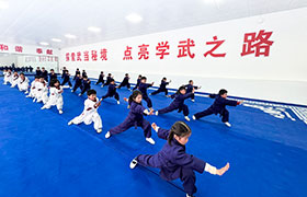 武当山精武武校学生风采
